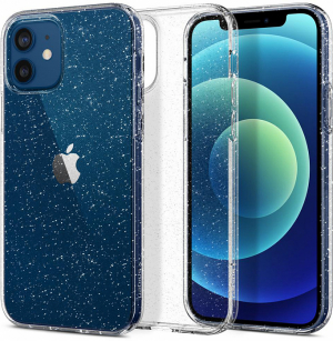 Купить Чехол Spigen Liquid Crystal Glitter (ACS01698) для iPhone 12/iPhone 12 Pro (Clear)