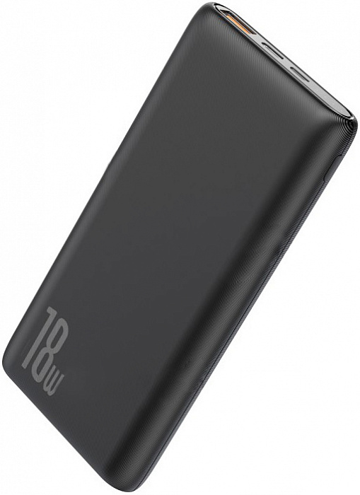 Купить Аккумулятор внешний BASEUS 10000mAh 18W PD+QC Quick Charge Portable Power Bank - Black
