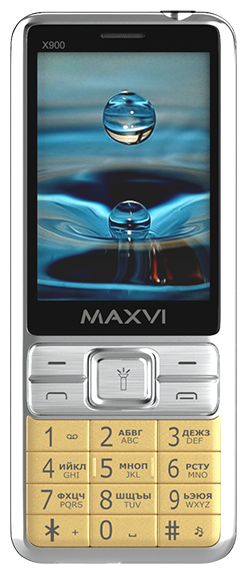 Купить Мобильный телефон Maxvi X900 gold