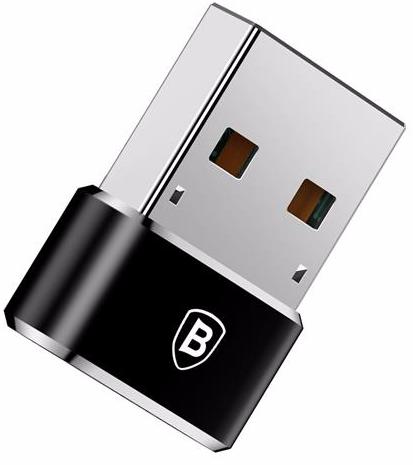Купить Переходник Baseus USB-C/USB Adapter CAAOTG-01 (Black)