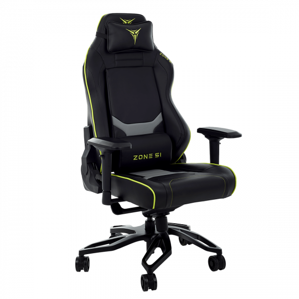 Купить Кресло компьютерное игровое ZONE 51 Cyberpunk BG Black-green