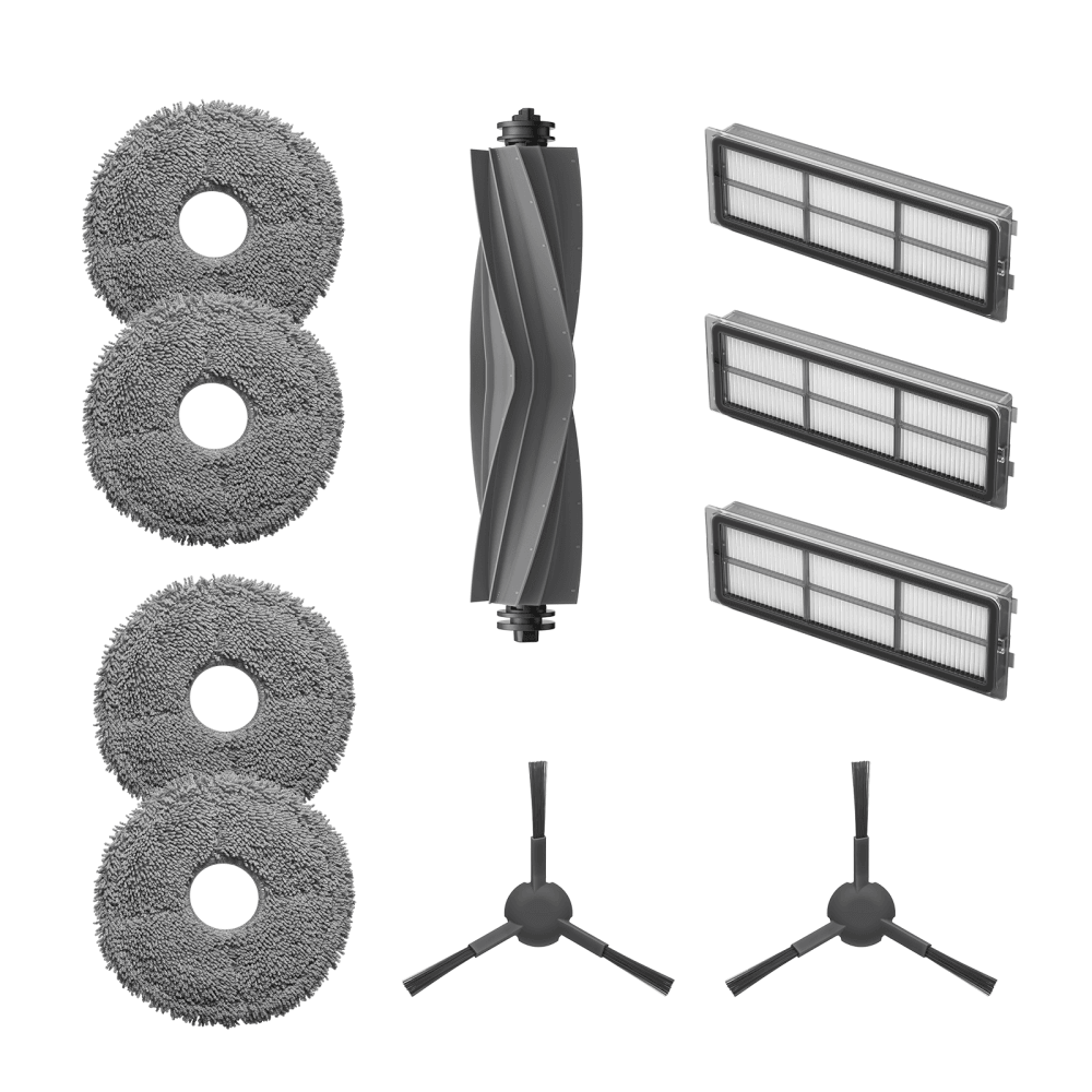Купить Комплект аксессуаров для робота-пылесоса Dreame L10s pro (основная щетка - 1 шт., боковая щетка - 2 шт., фильтр - 3 шт., сменная салфетка - 4 шт.)