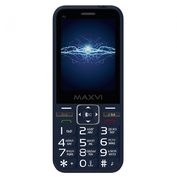 Мобильный телефон Maxvi P3 blue