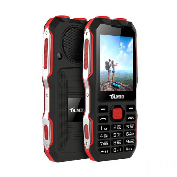 Купить Мобильный телефон Olmio X02 Black/Red