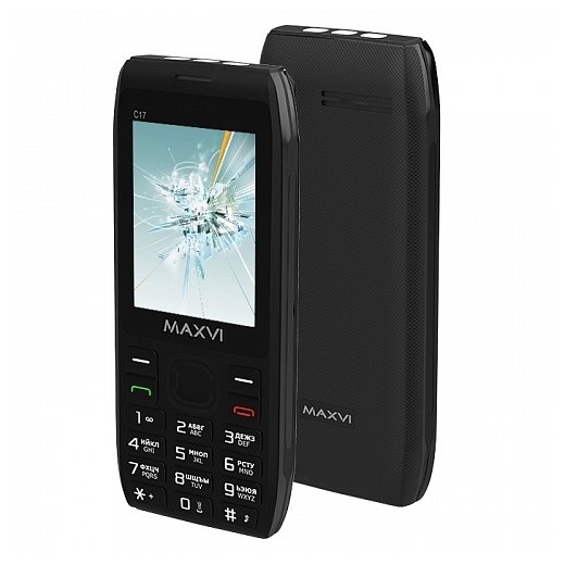 Купить Мобильный телефон Maxvi C17 Black