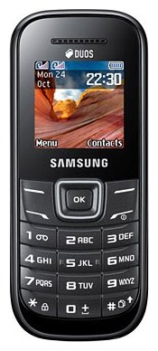 Купить Мобильный телефон Samsung GT-E1202 Black