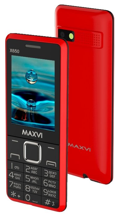 Купить Мобильный телефон Maxvi X650 Red
