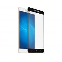 Купить Защитное стекло DF с цветной рамкой (fullscreen) для Xiaomi Mi Max 2 xiColor-15 (black)