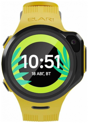 Купить Детские умные часы ELARI KidPhone 4GR, желтый