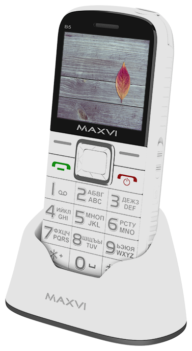 Купить Мобильный телефон MAXVI B5 White