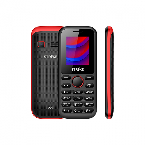 Купить Мобильный телефон Strike A10 Black+Red