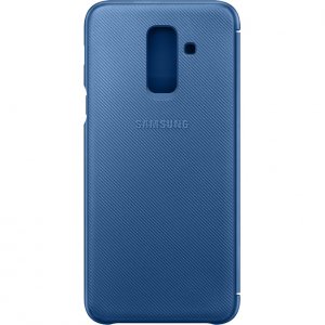 Купить Чехол Samsung EF-WA605CLEGRU Flip Wallet для Galaxy A6 Plus (2018) синий