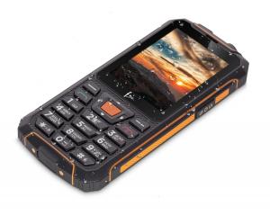 Мобильный телефон F+ R280 Black-Orange