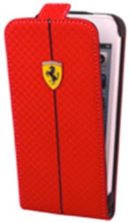 Купить Чехол с флипом Ferrari F1 Flap Case для iPhone 6 4.7” красный