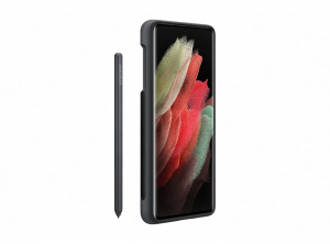 Купить Чехол Samsung Silicone Cover S21 Ultra с пером S Pen черный (EF-PG99PTBEGRU)
