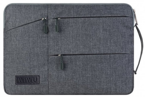 Купить Чехол Wiwu Pocket Sleeve для ноутбука 13.3'' (Grey) 1199774