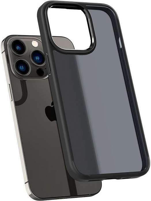 Купить Чехол Spigen Ultra Hybrid (ACS03621) для iPhone 13 Pro (Matte Frost Black)