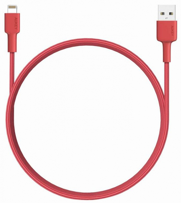 Купить Кабель Aukey CB-BAL4 USB to Lightning 2m (Red)