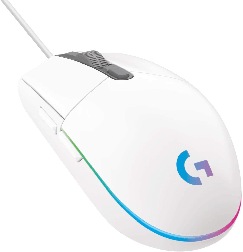 Купить Мышь игровая Logitech G102 LIGHTSYNC, White (арт. 910-005809, M/N: MU0054)