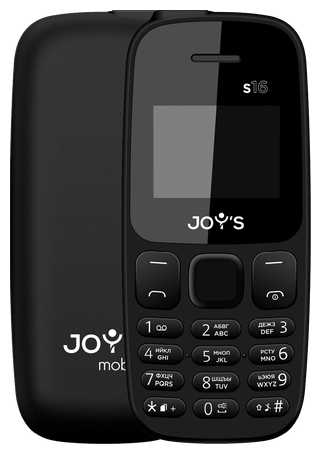 Купить Мобильный телефон Телефон JOY'S S16 без з/у, черный