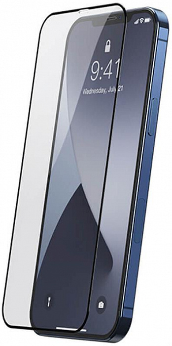 Купить Защитное стекло Стекло Baseus Full-screen and Full-glass (SGAPIPH61P-KC01) 0.25mm для iPhone 12/12 Pro (2 шт)
