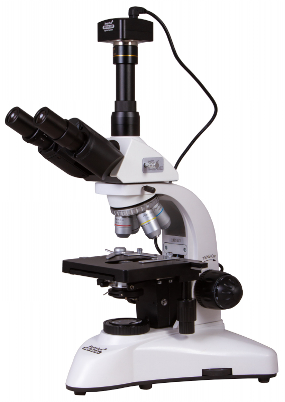 Купить Микроскоп цифровой Levenhuk MED D25T, тринокулярный