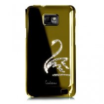 Купить Чехол Кейс Luxury Samsung Galaxy SII Swarowski Persian золотой