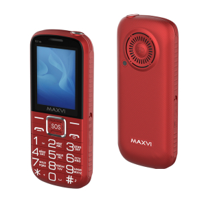 Купить Maxvi B21ds red