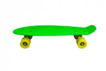Купить Скейтбоард Пенни борд Ecobalance зеленый с желтыми колесами