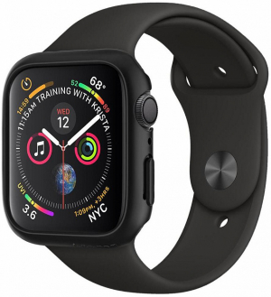 Купить Чехол Spigen Thin Fit black - Apple Watch 4 44mm