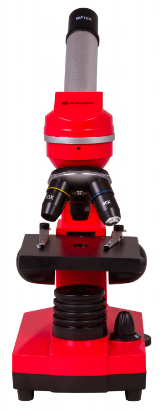 Купить Микроскоп Bresser Junior Biolux SEL 40–1600x, красный