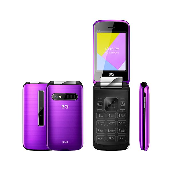 Купить Мобильный телефон BQ 2816 Shell Mirror Purple