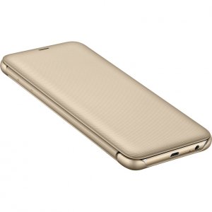 Купить Чехол Samsung EF-WA605CFEGRU Flip Wallet для Galaxy A6 Plus (2018) золотой