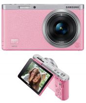 Купить Цифровая фотокамера Samsung NX Mini Kit (9-27mm) Pink
