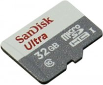 Купить Карта памяти MicroSDHC 32Gb Sandisk Ultra Android SDSQUNB-032G-GN3MN Class 10
