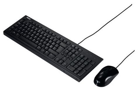 Купить Клавиатура и мышь ASUS U2000 Black USB 90-XB1000KM00050
