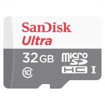 Купить Карта памяти microSDHC 32GB SanDisk Ultra Android 80MB/s Class 10 UHS-I SDSQUNS-032G-GN3MN
