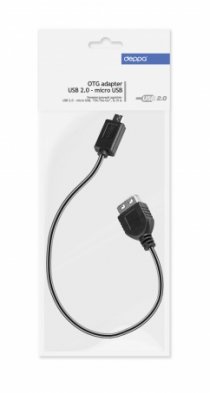 Купить Кабель Deppa USB2.0(мама)-micro USB