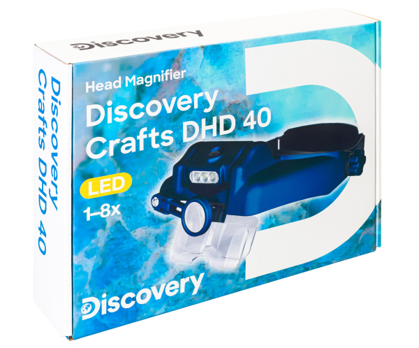 Купить Лупа налобная Discovery Crafts DHD 40