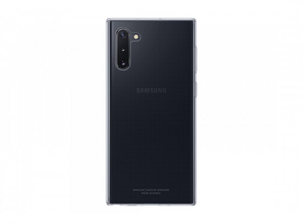 Купить Чехол Samsung для Samsung Galaxy Note 10 Clear Cover прозрачный (EF-QN970TTEGRU)