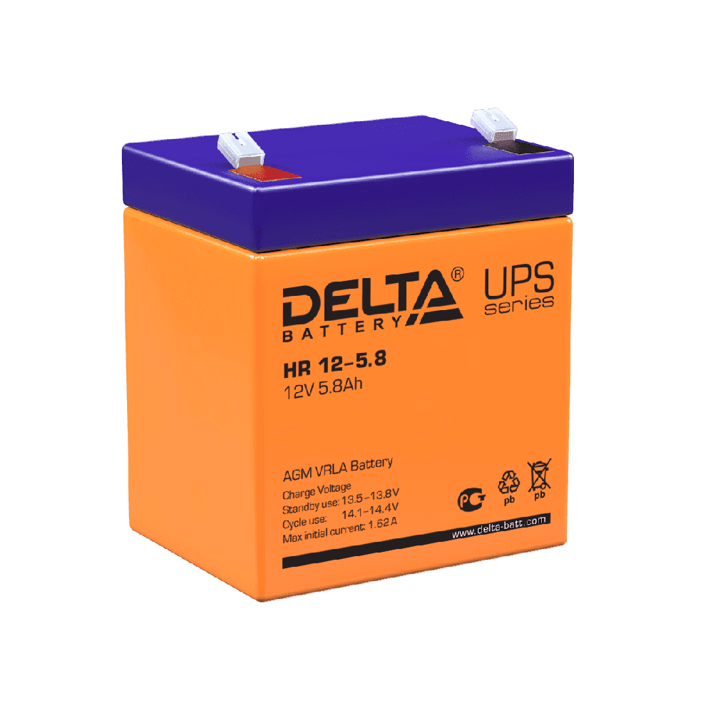 Купить Аккумуляторная батарея DELTA BATTERY HR 12-5.8