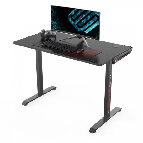 Купить Компьютерный стол Стол для компьютера (для геймеров) Eureka I1-S, чёрный