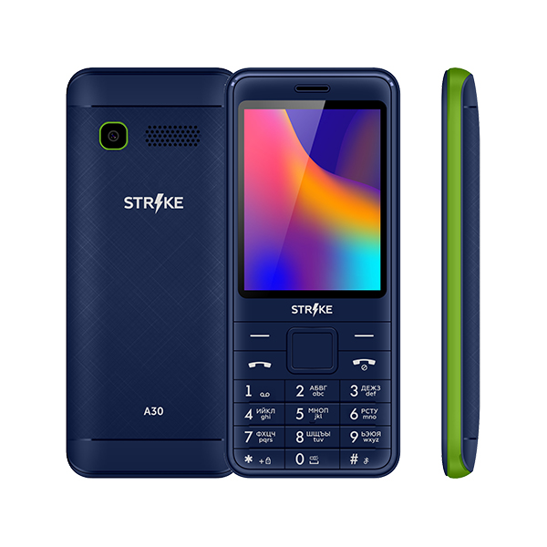 Купить Мобильный телефон Strike A30 Blue+Green