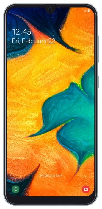Купить Смартфон Samsung Galaxy A30 2019 White (SM-A305F/DS)
