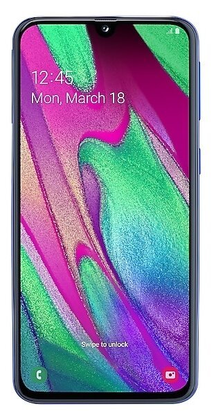 Купить Смартфон Samsung Galaxy A40 Blue (A405F)