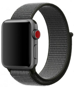 Купить Ремешок COTEetCI W17 Apple Watch Magic Tape Band 38MM/40MM Gray