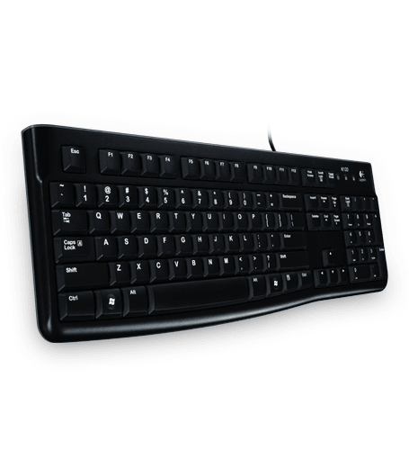 Купить Клавиатура Logitech K120 (арт. 920-002583, M/N: Y-U0009) С КИРИЛЛИЦЕЙ