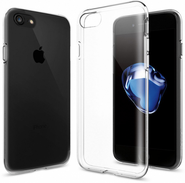 Купить чехол-накладка для iPhone 7/SE (2020) (Crystal Clear) 859608