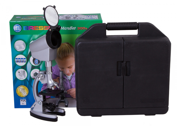 Купить Микроскоп Bresser Junior Biotar 300x-1200x, в кейсе