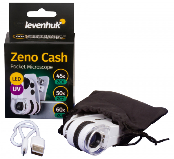 Купить Микроскоп карманный для проверки денег Levenhuk Zeno Cash ZC7